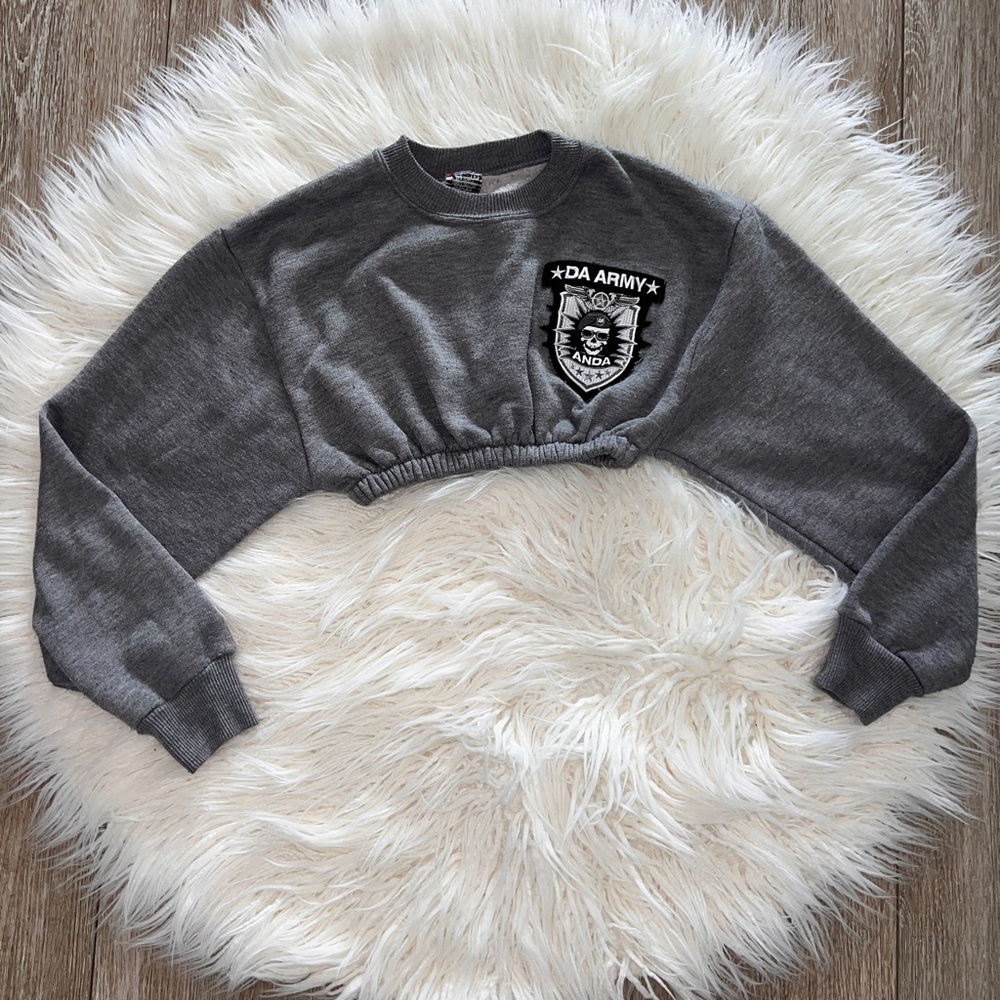 DA ARMY ANDA crop top